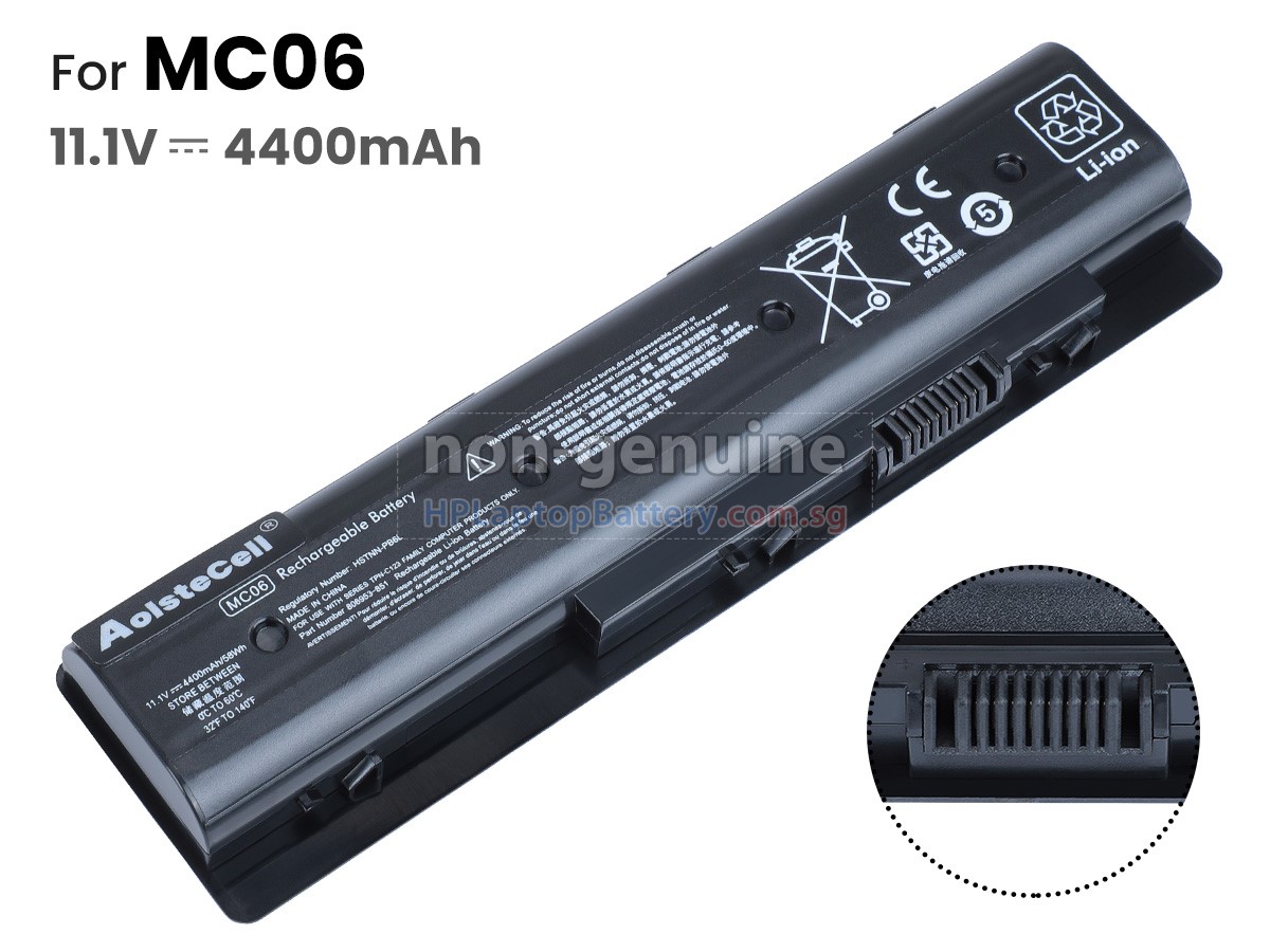 HP MC04 battery replacement