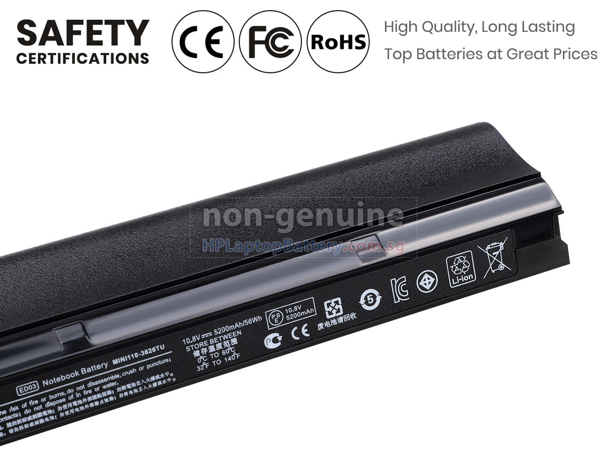 HP Mini 110-3735DX battery replacement