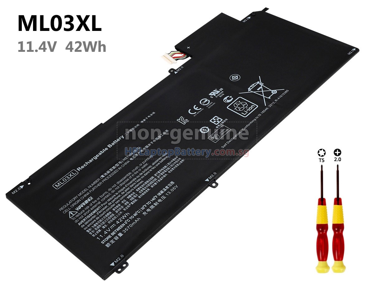 HP 814277-005 battery replacement