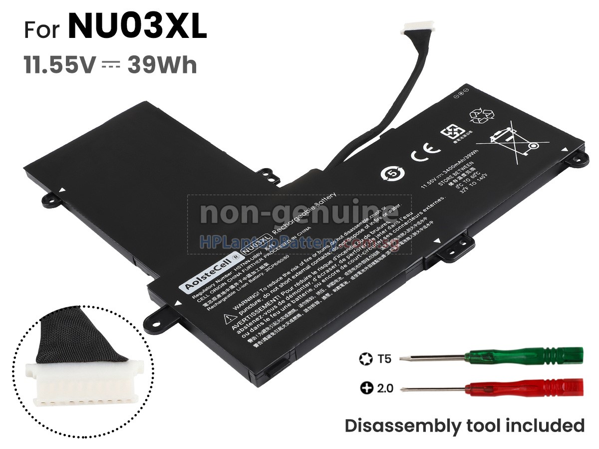 HP Pavilion X360 11-AB010TU battery replacement