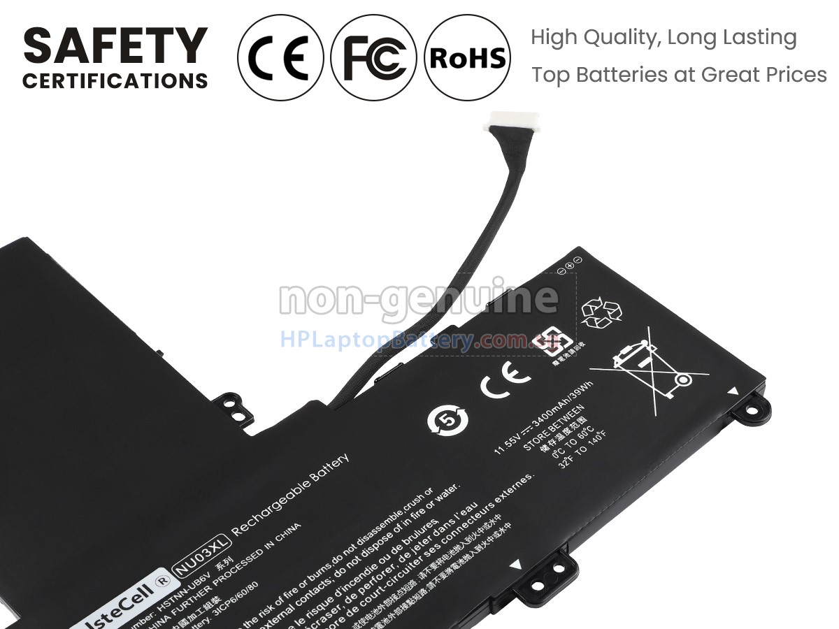 HP Pavilion X360 11-AB005NF battery replacement