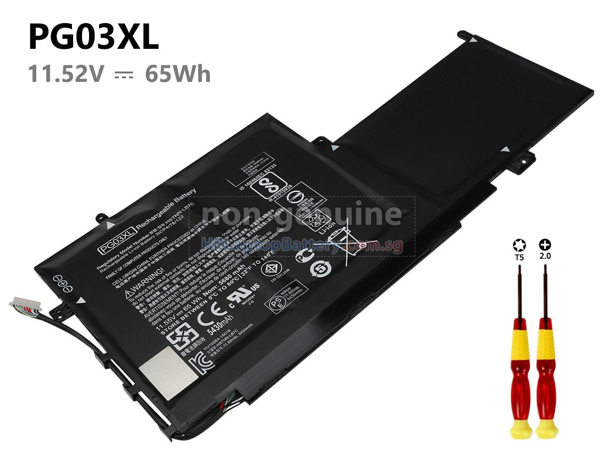 HP Spectre X360 15-AP012DX battery replacement