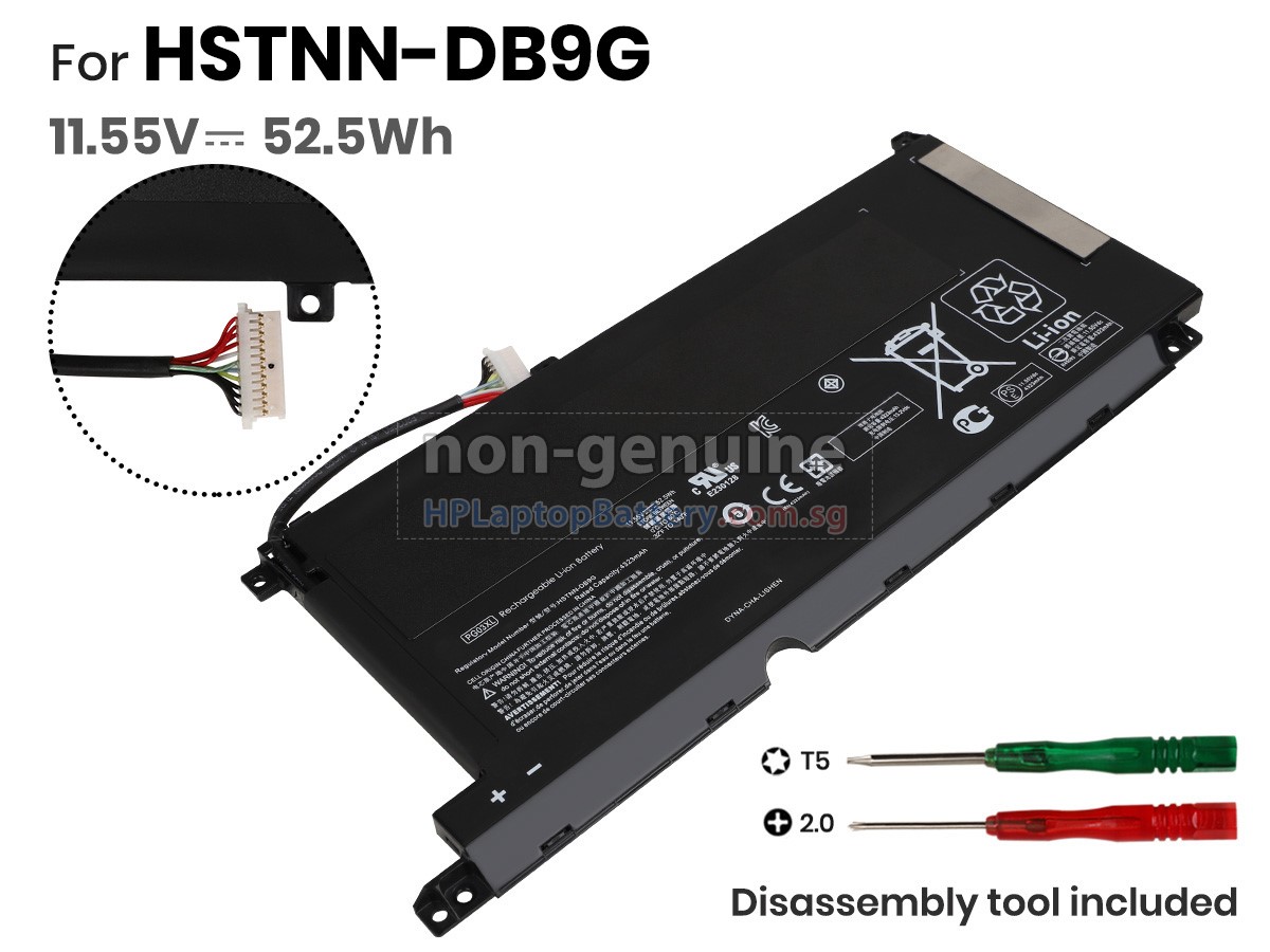 HP Pavilion Gaming 15-DK0016UR battery replacement