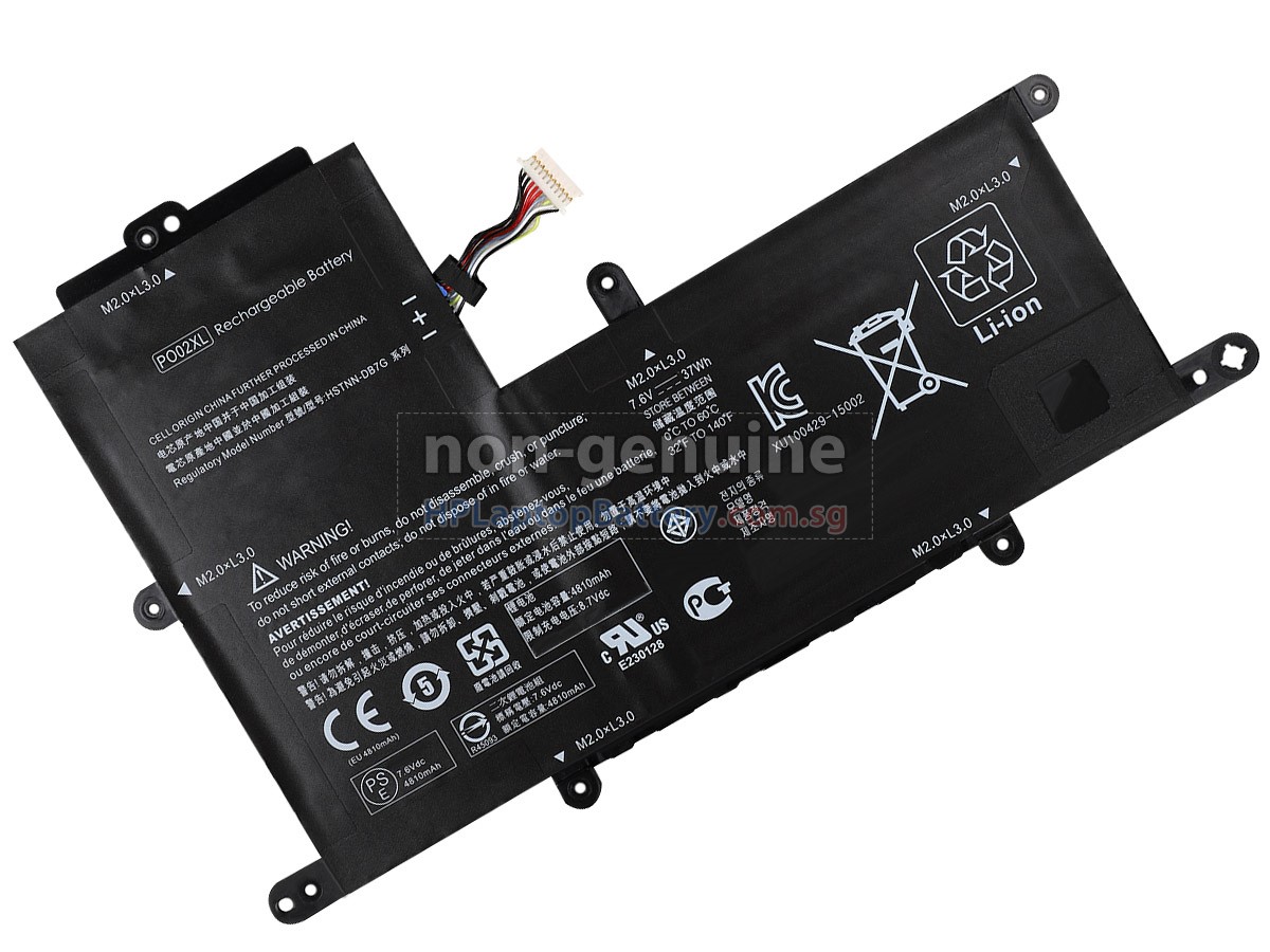 HP PO02XL battery replacement