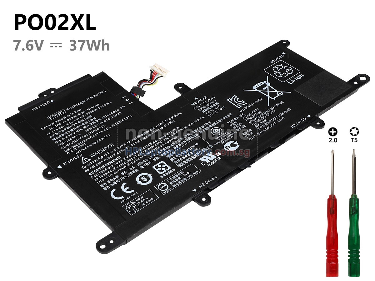 HP PO02XL battery replacement