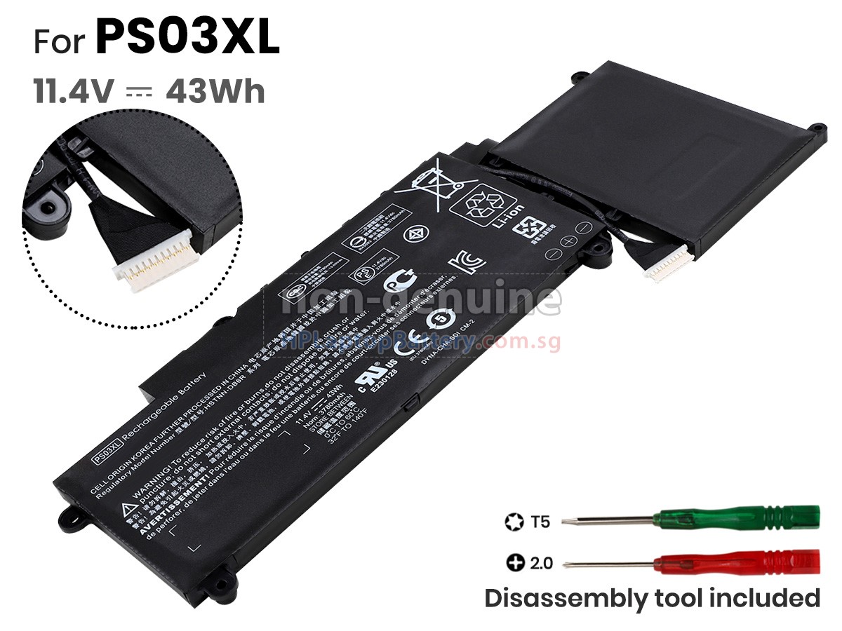 HP X360 11-P100NA battery replacement