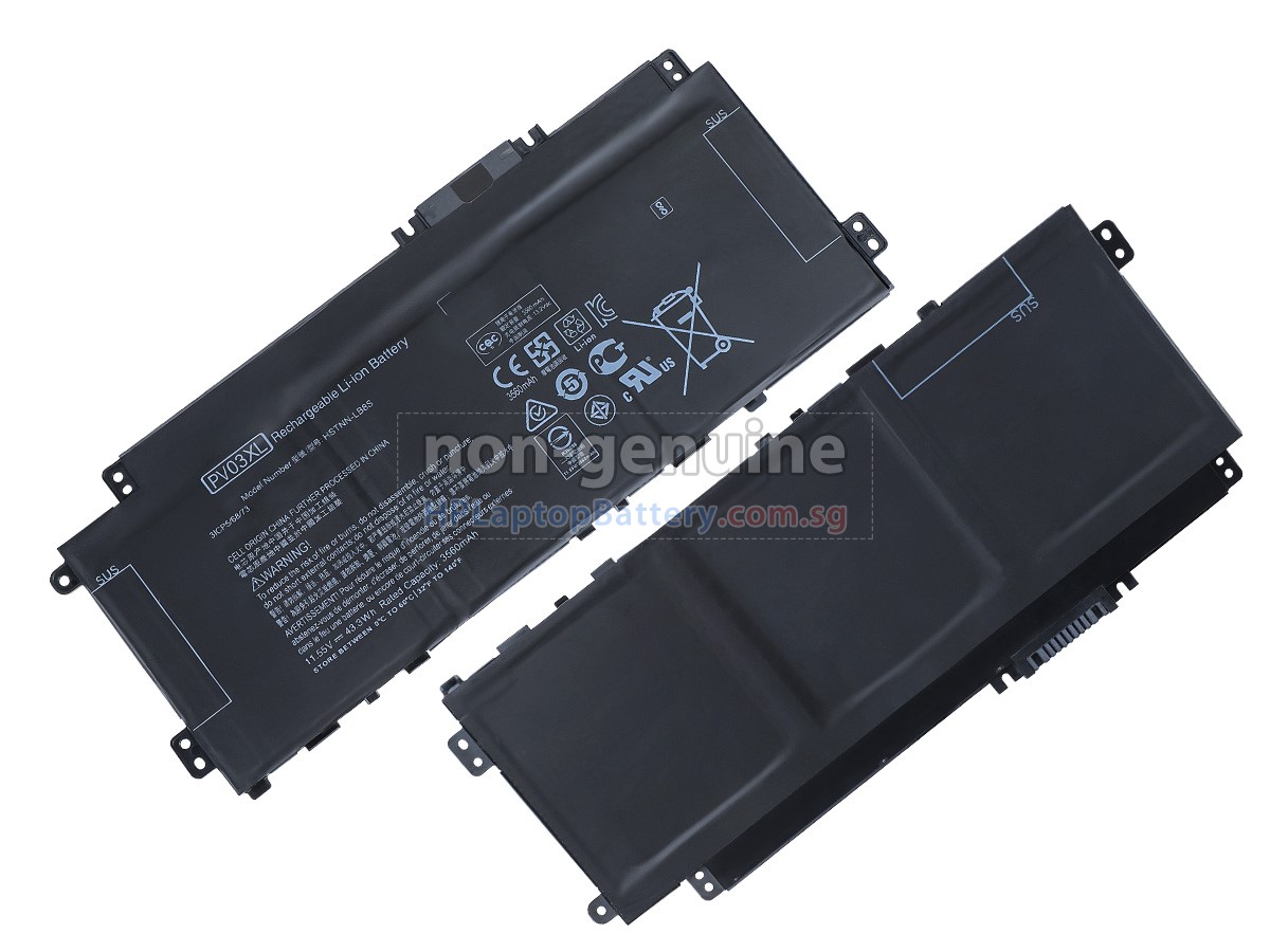 HP Pavilion X360 14-DW0000NS battery replacement