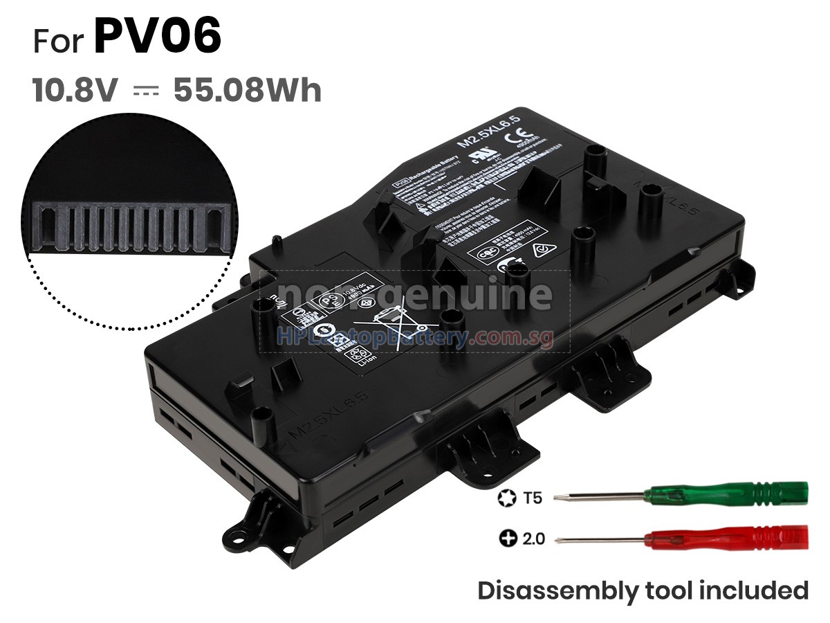 HP PV06 battery replacement