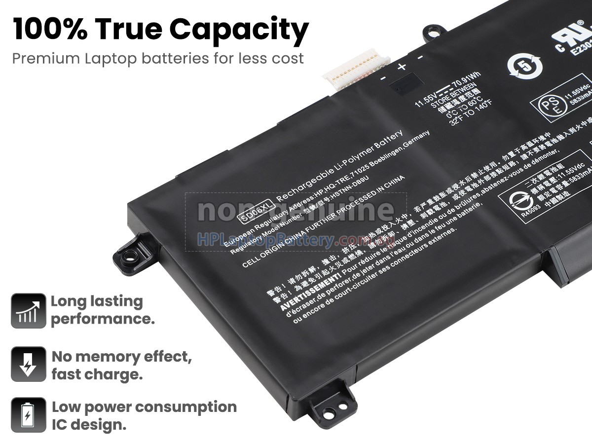 HP L84356-2C1 battery replacement