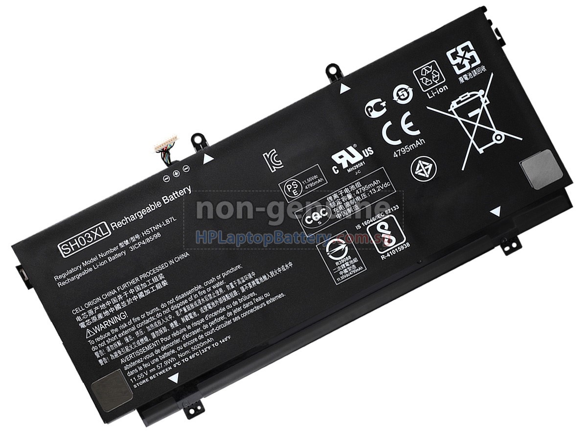 HP Spectre X360 13-AC033DX battery replacement