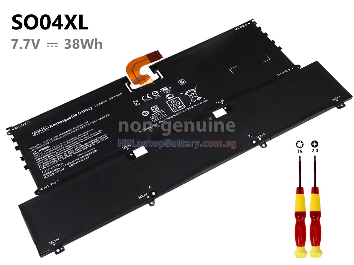 HP SO04XL battery replacement