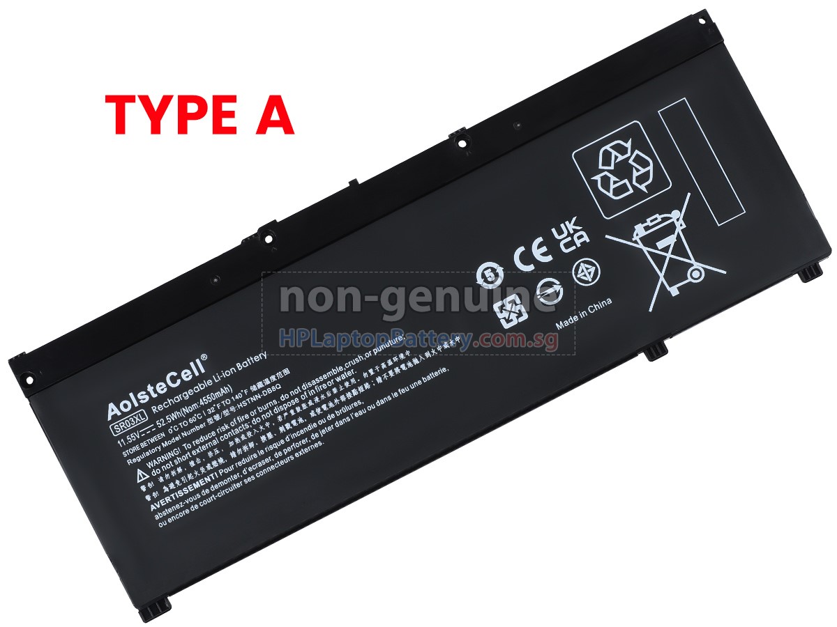 HP Omen 15-CE013TX battery replacement