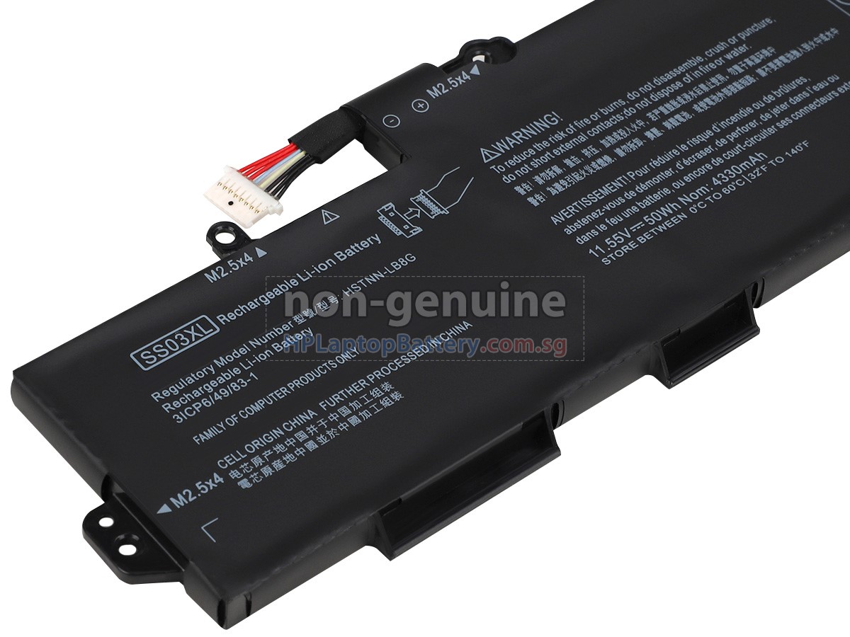 HP EliteBook 830 G5 battery replacement