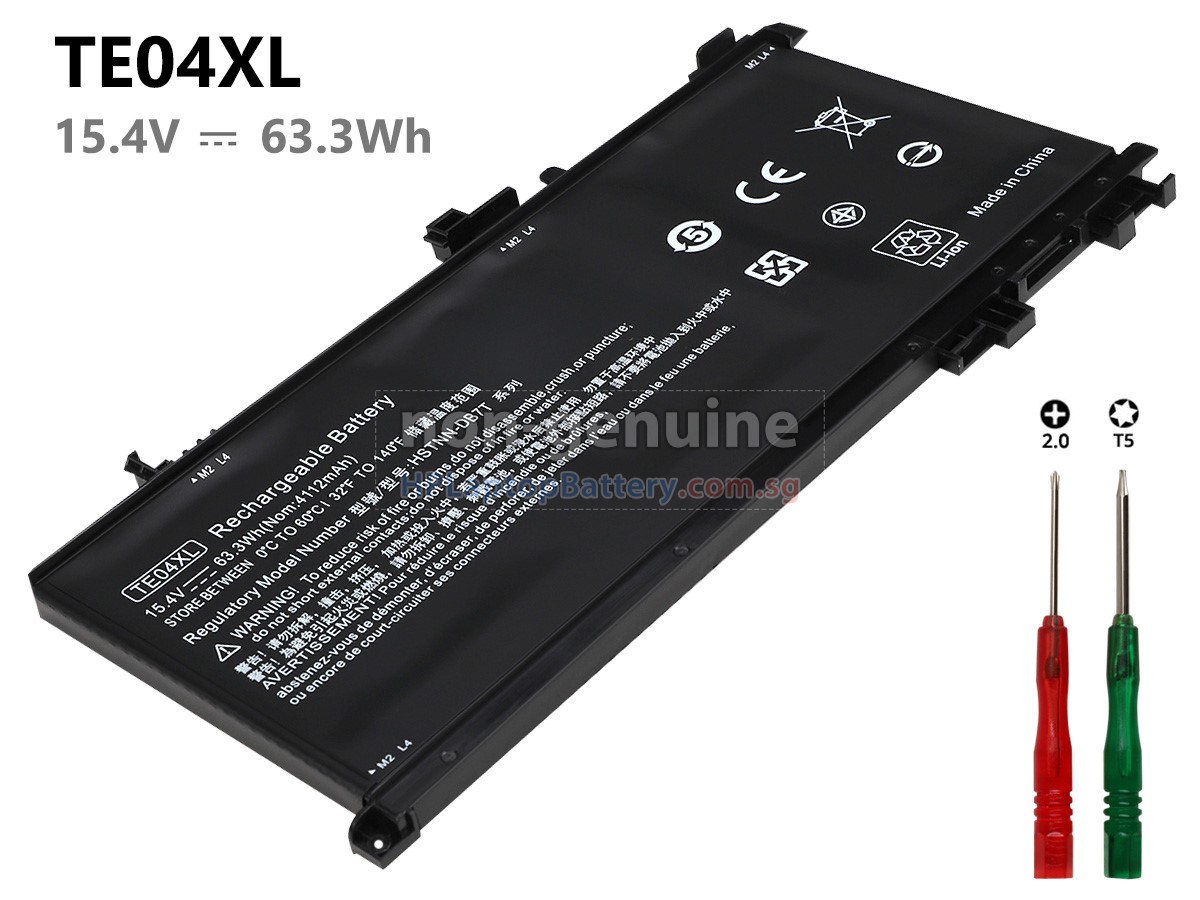 HP Pavilion 15-BC201NL battery replacement