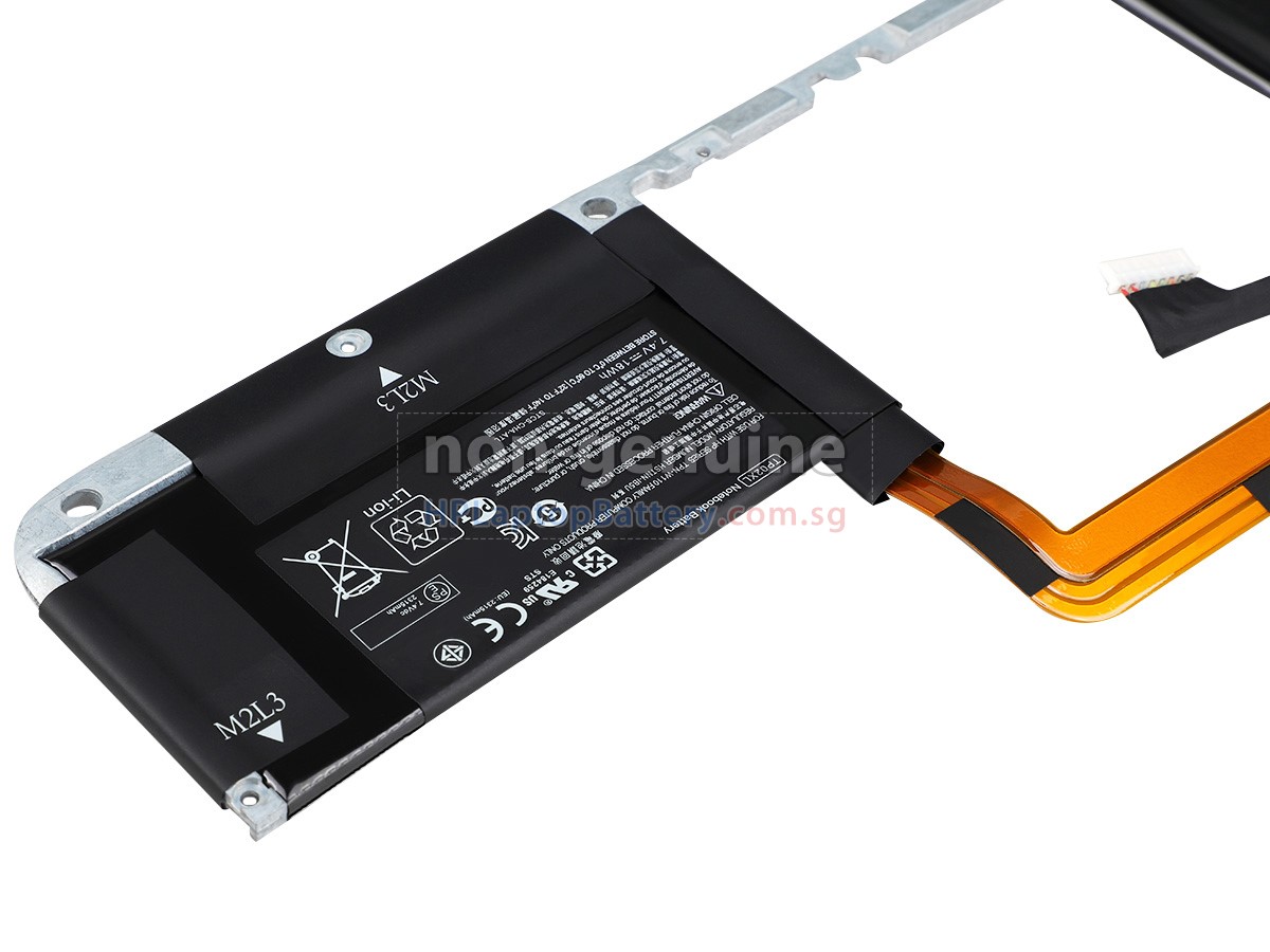 Battery for HP Spectre 13H255SA X2 KEYBOARD BASE laptop battery from