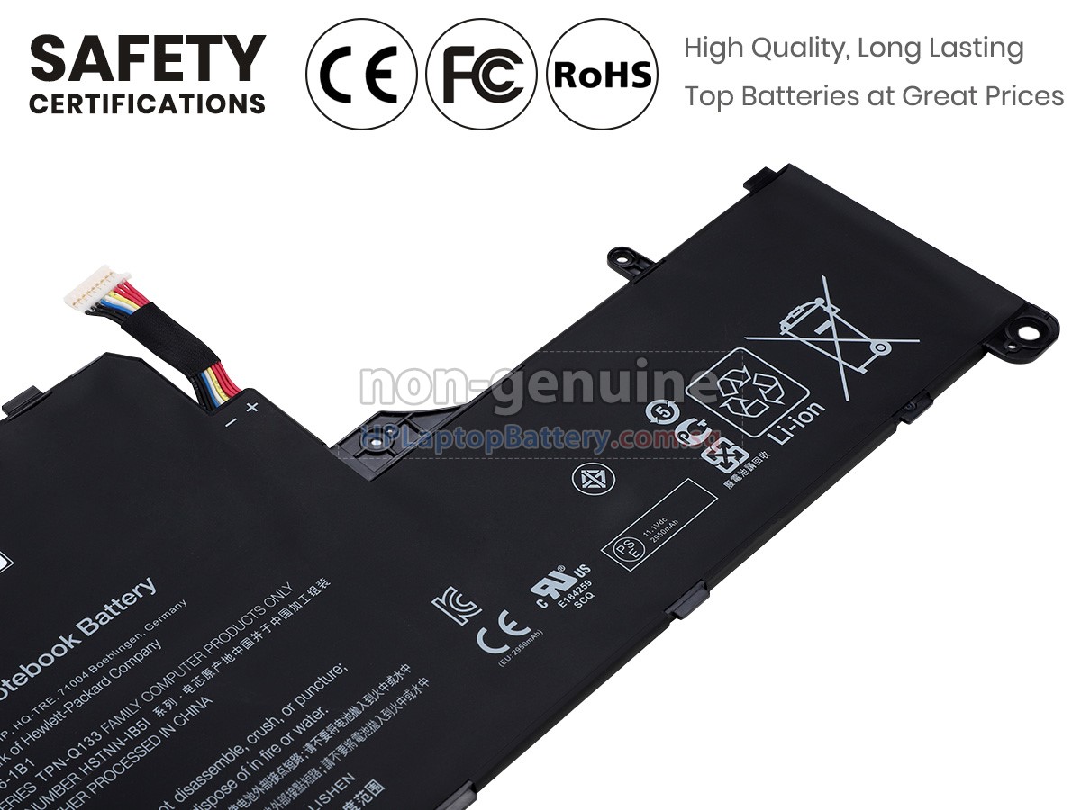 HP WR03XL battery replacement