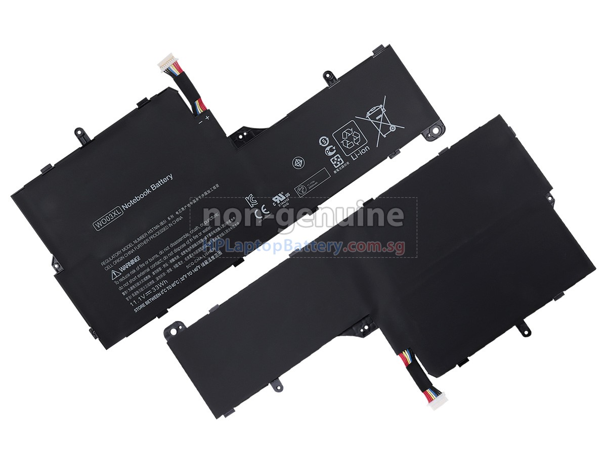 HP Split 13-M106TU X2 KEYBOARD BASE battery replacement